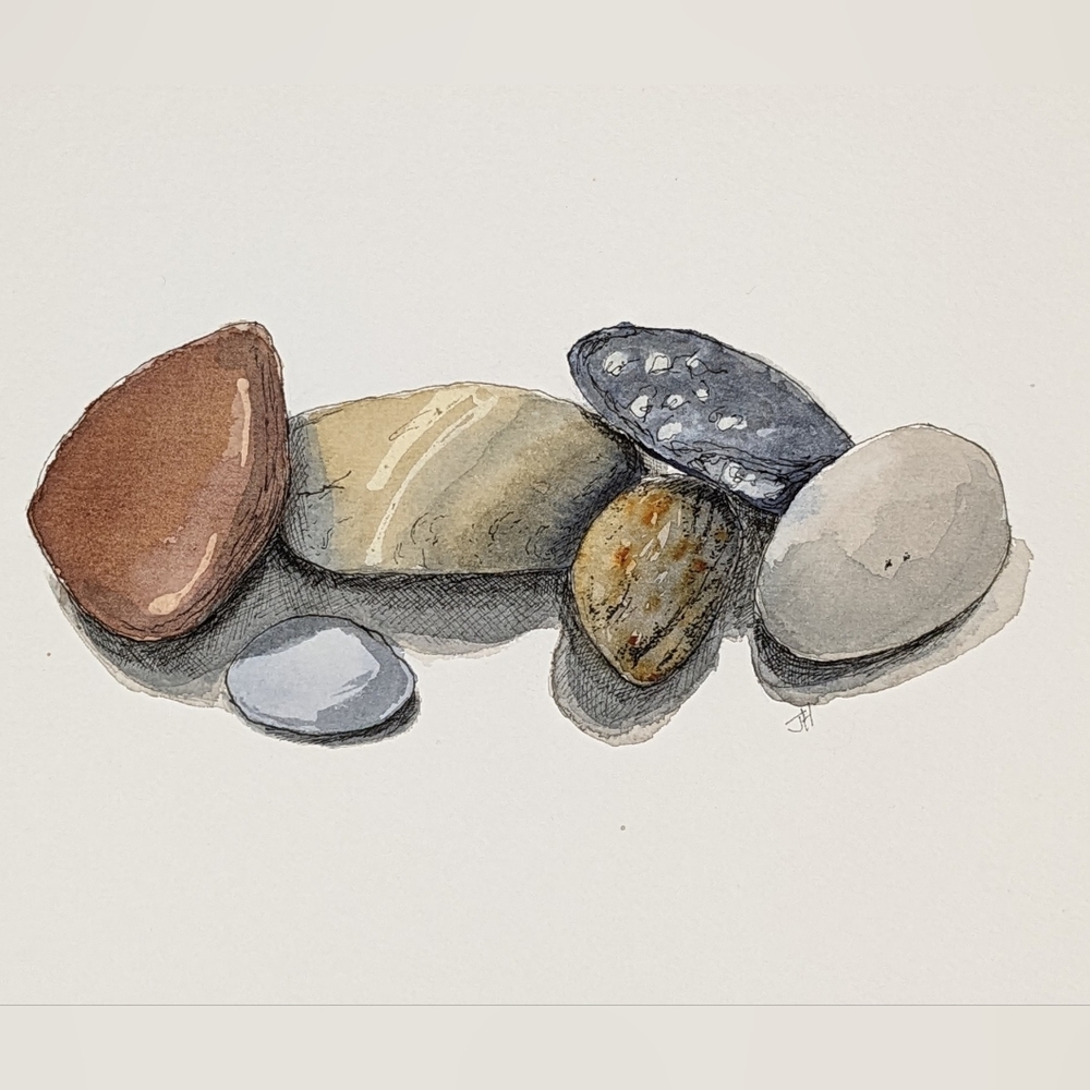 Art Print of Watercolour Painting